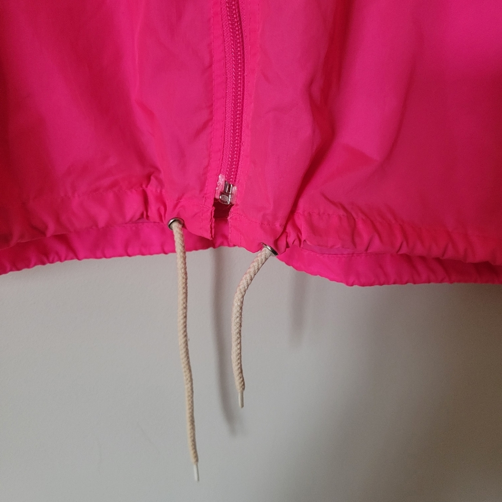 Vintage 90s Neon Windbreaker Lightweight Jacket - Picture 6 of 7